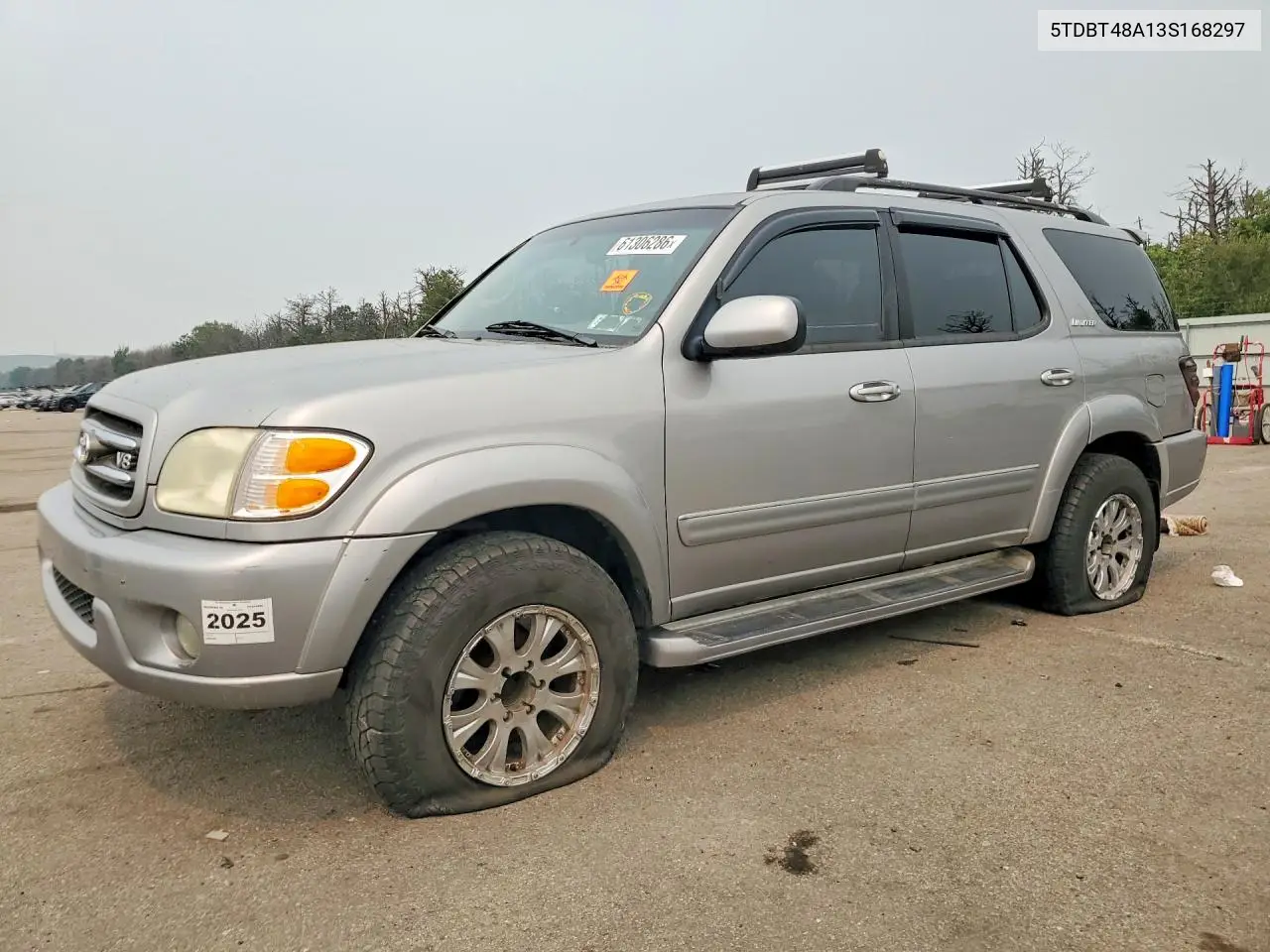 2003 Toyota Sequoia Limited VIN: 5TDBT48A13S168297 Lot: 61306286