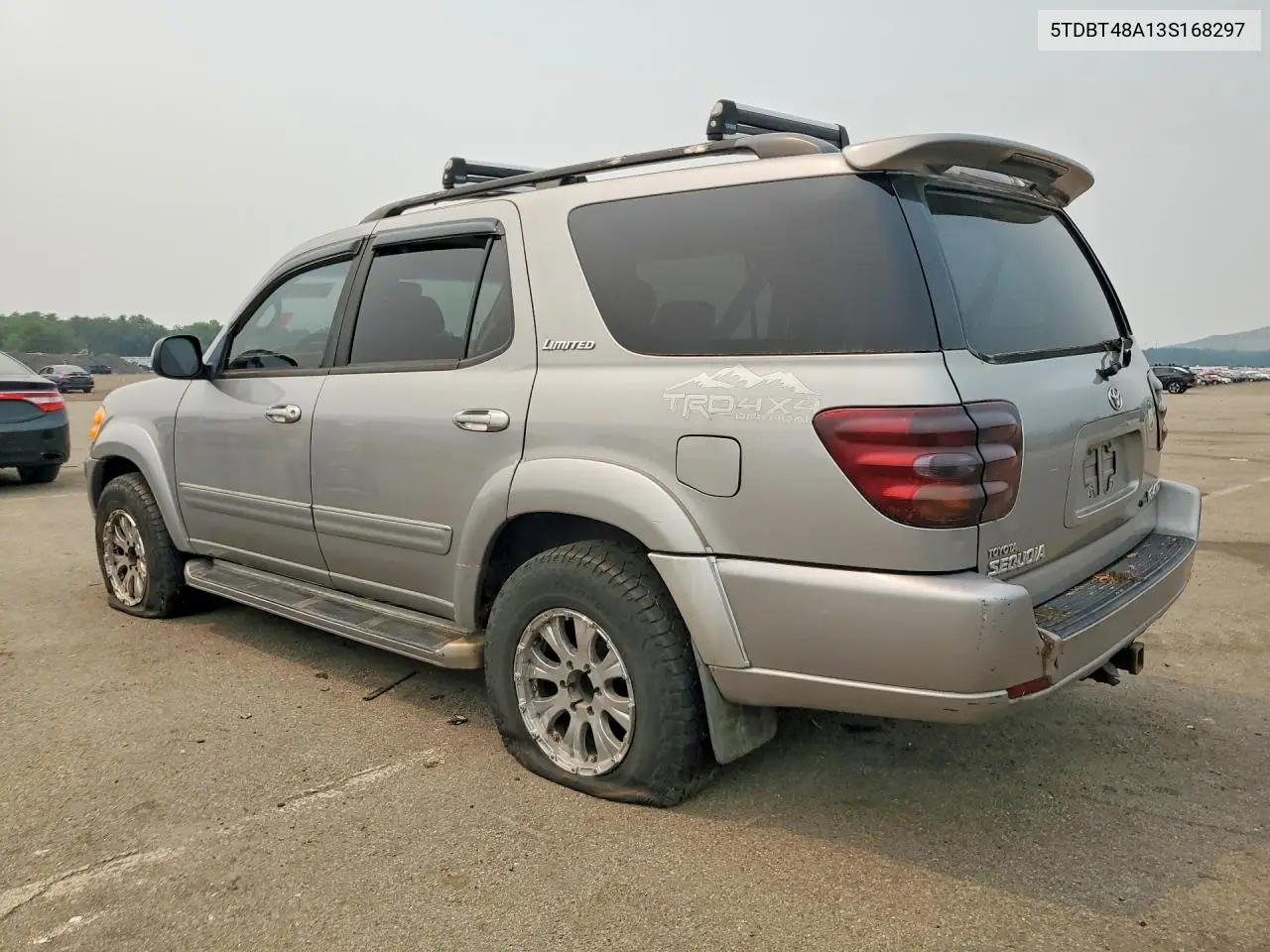 2003 Toyota Sequoia Limited VIN: 5TDBT48A13S168297 Lot: 61306286