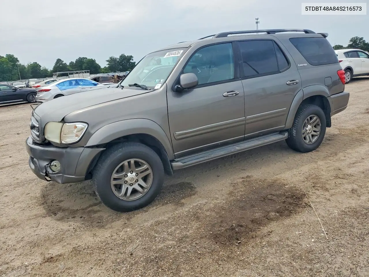 2004 Toyota Sequoia Limited VIN: 5TDBT48A84S216573 Lot: 58844636