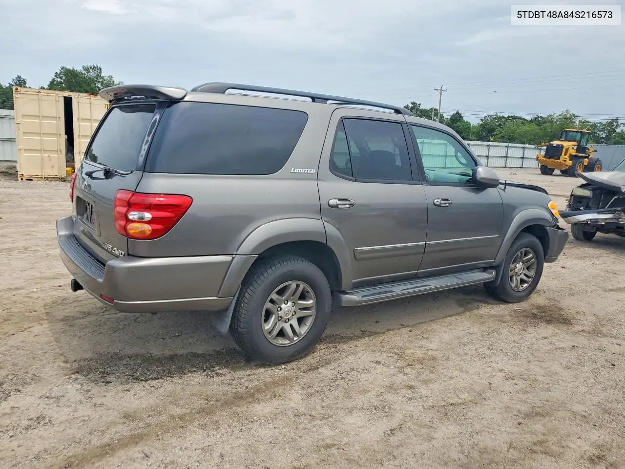 2004 Toyota Sequoia Limited VIN: 5TDBT48A84S216573 Lot: 58844636