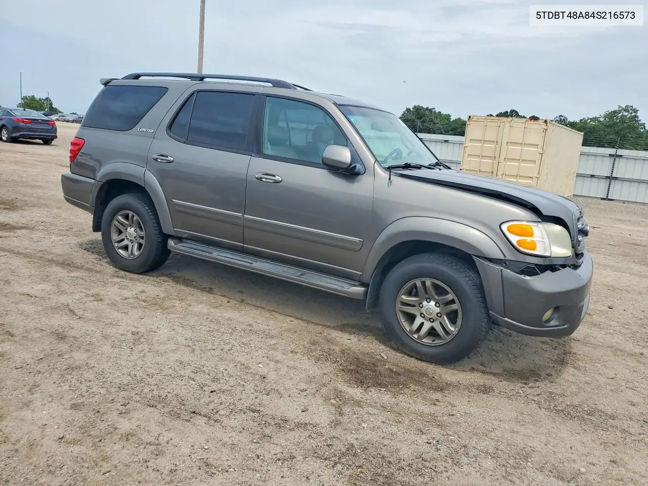 2004 Toyota Sequoia Limited VIN: 5TDBT48A84S216573 Lot: 58844636