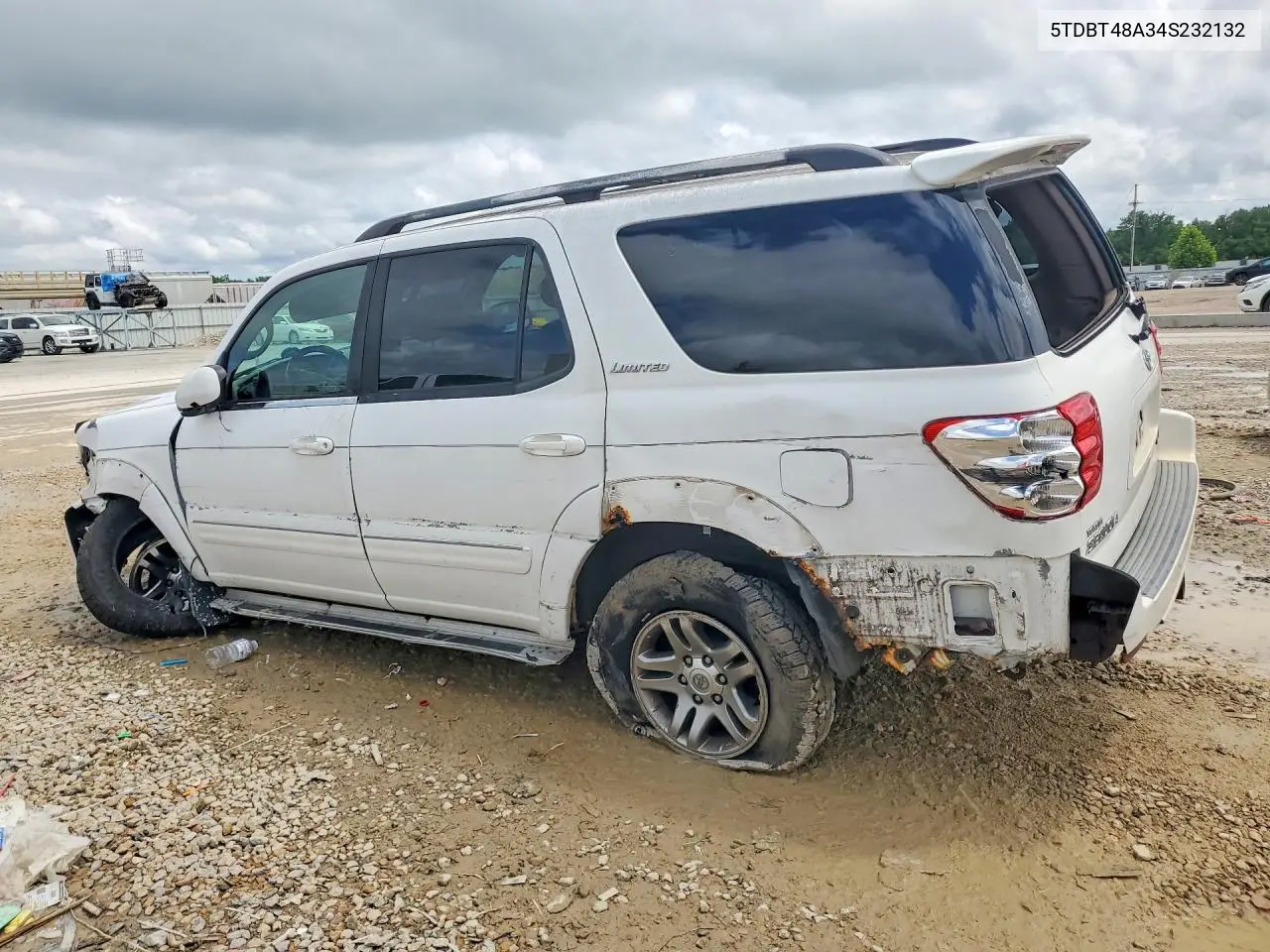 2004 Toyota Sequoia Limited VIN: 5TDBT48A34S232132 Lot: 59111856