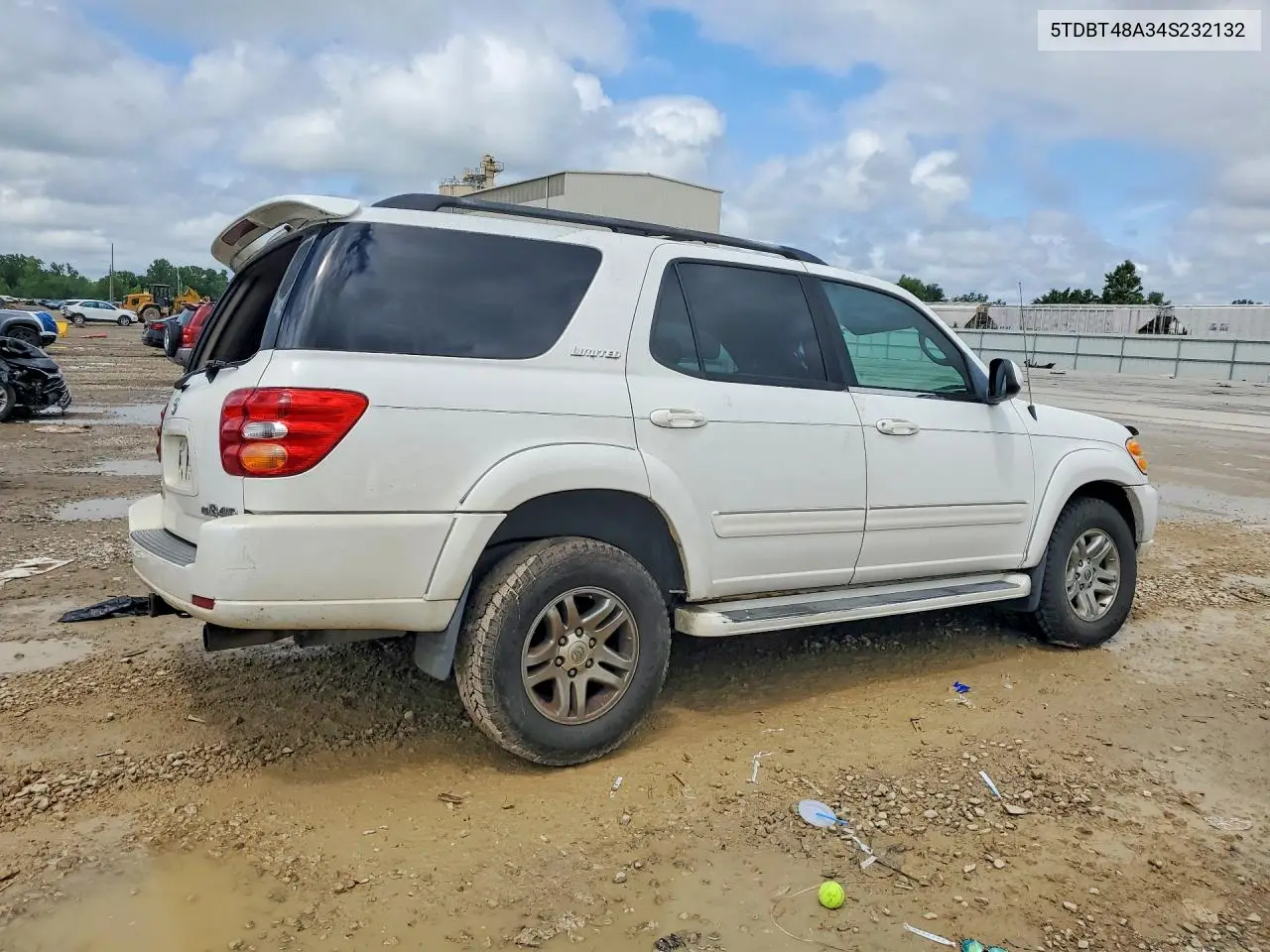 2004 Toyota Sequoia Limited VIN: 5TDBT48A34S232132 Lot: 59111856