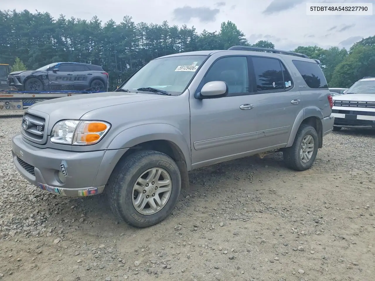 2004 Toyota Sequoia Limited VIN: 5TDBT48A54S227790 Lot: 59129406