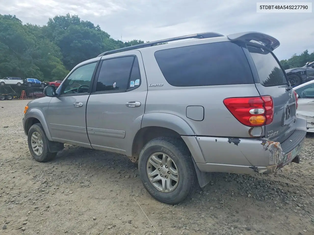 2004 Toyota Sequoia Limited VIN: 5TDBT48A54S227790 Lot: 59129406