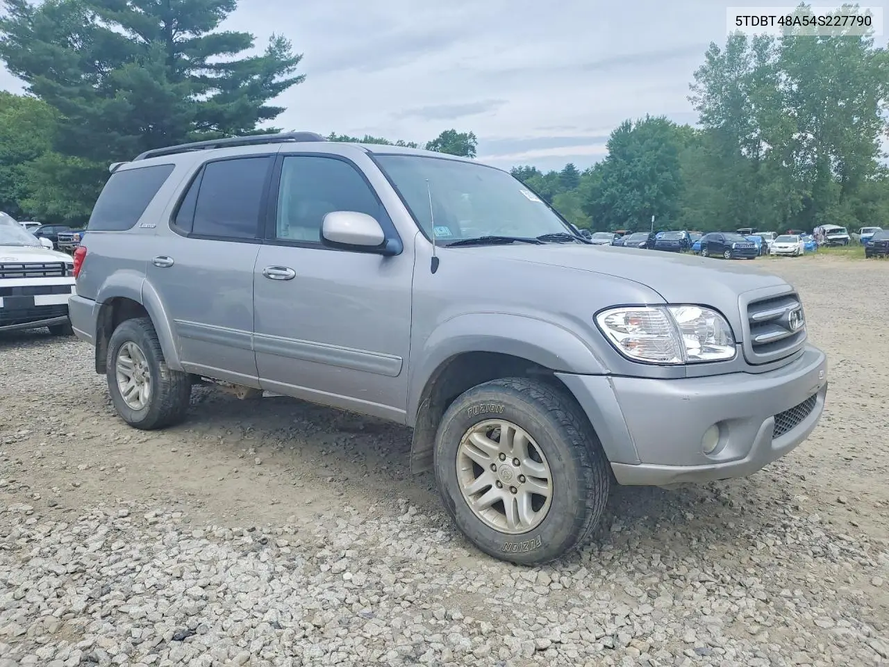 2004 Toyota Sequoia Limited VIN: 5TDBT48A54S227790 Lot: 59129406