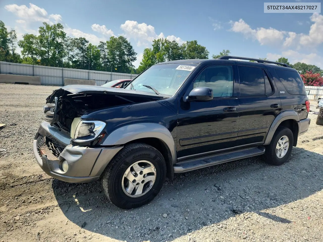 2004 Toyota Sequoia Sr5 VIN: 5TDZT34AX4S217027 Lot: 59375866