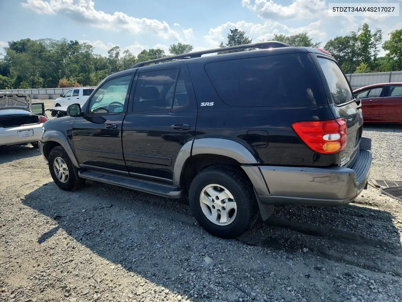 2004 Toyota Sequoia Sr5 VIN: 5TDZT34AX4S217027 Lot: 59375866