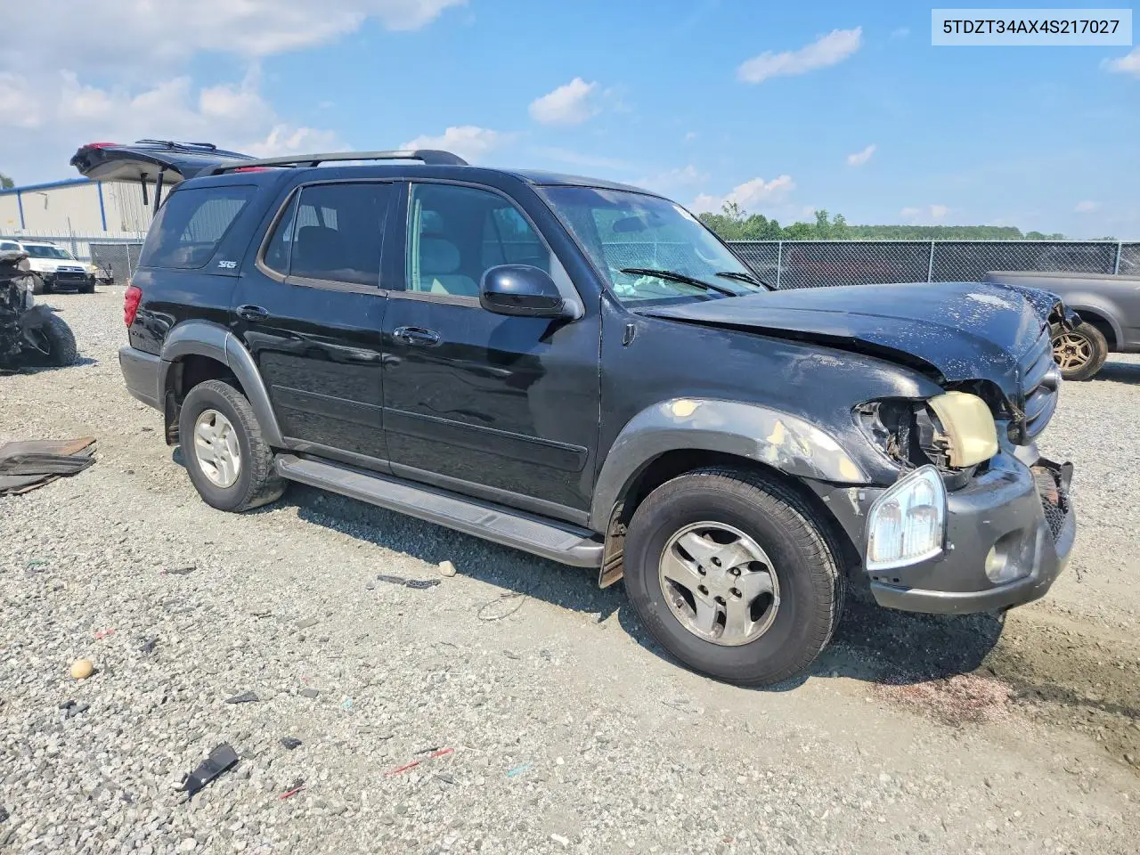 2004 Toyota Sequoia Sr5 VIN: 5TDZT34AX4S217027 Lot: 59375866