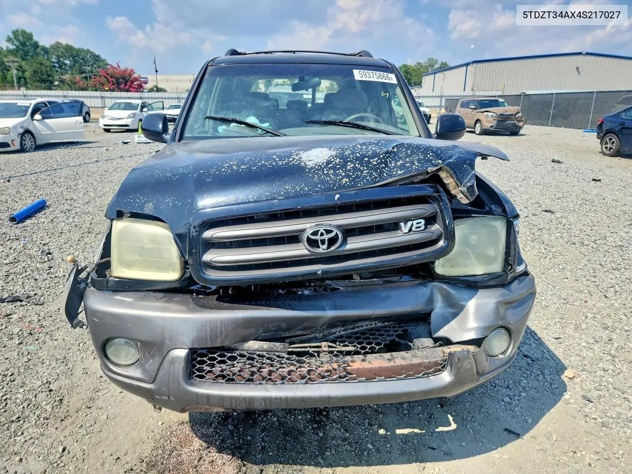 2004 Toyota Sequoia Sr5 VIN: 5TDZT34AX4S217027 Lot: 59375866