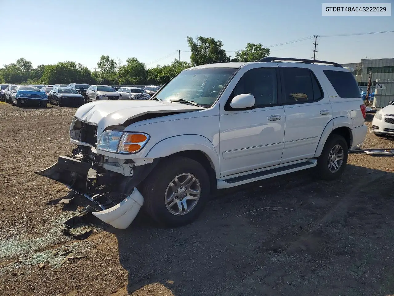 2004 Toyota Sequoia Limited VIN: 5TDBT48A64S222629 Lot: 60227666