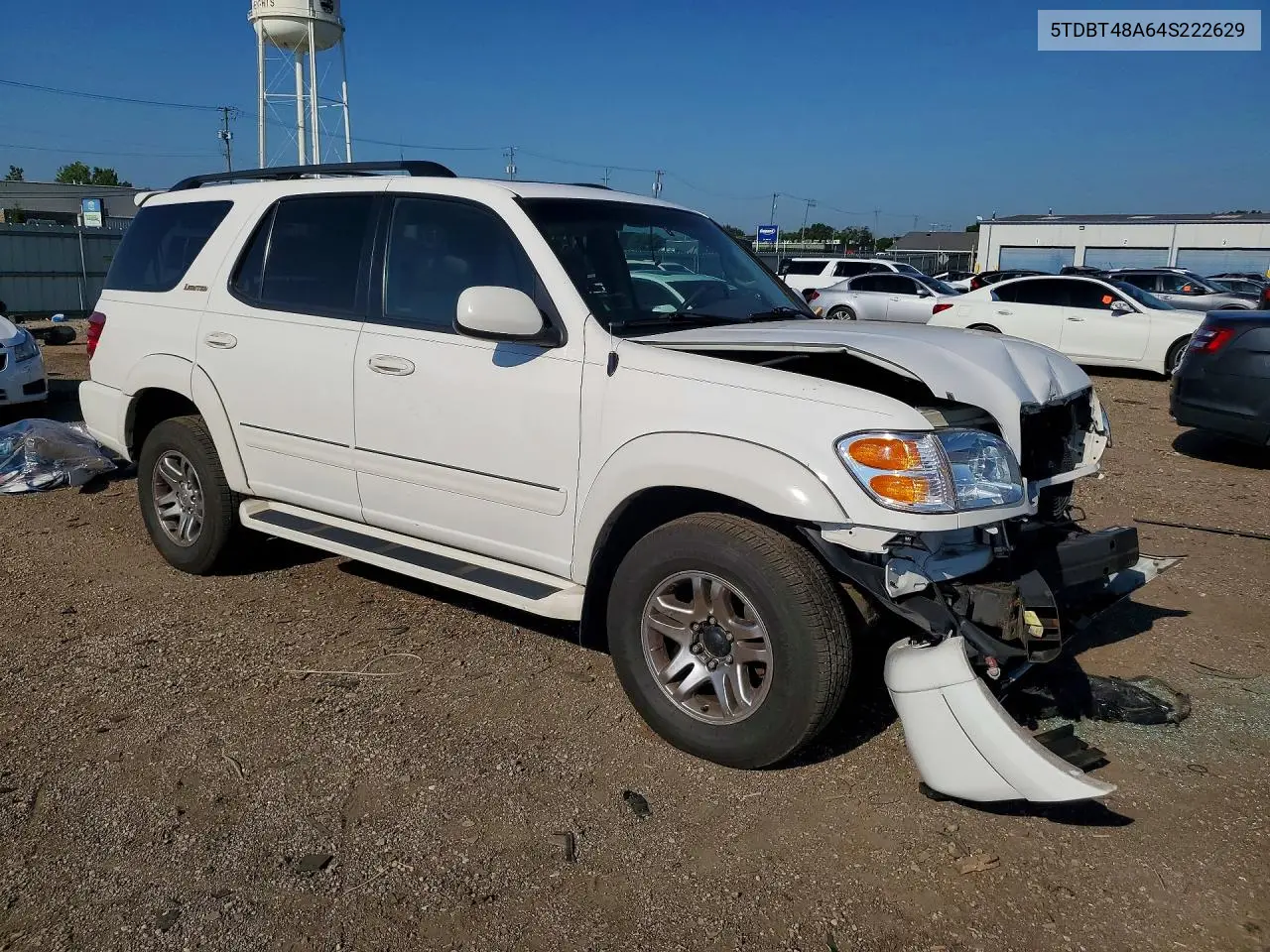 2004 Toyota Sequoia Limited VIN: 5TDBT48A64S222629 Lot: 60227666