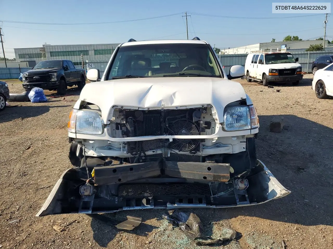 2004 Toyota Sequoia Limited VIN: 5TDBT48A64S222629 Lot: 60227666