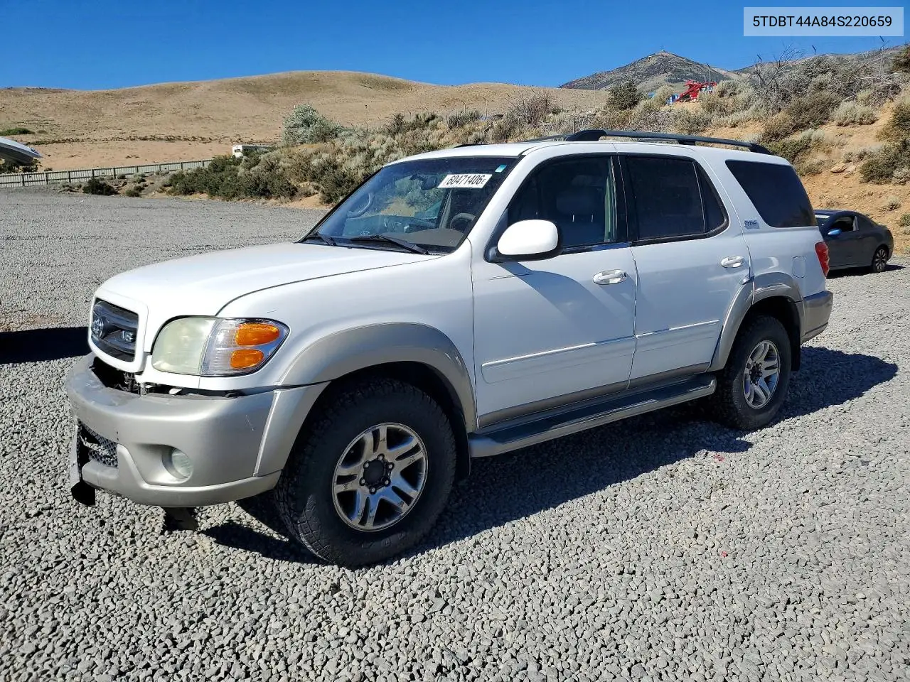 2004 Toyota Sequoia Sr5 VIN: 5TDBT44A84S220659 Lot: 60471406