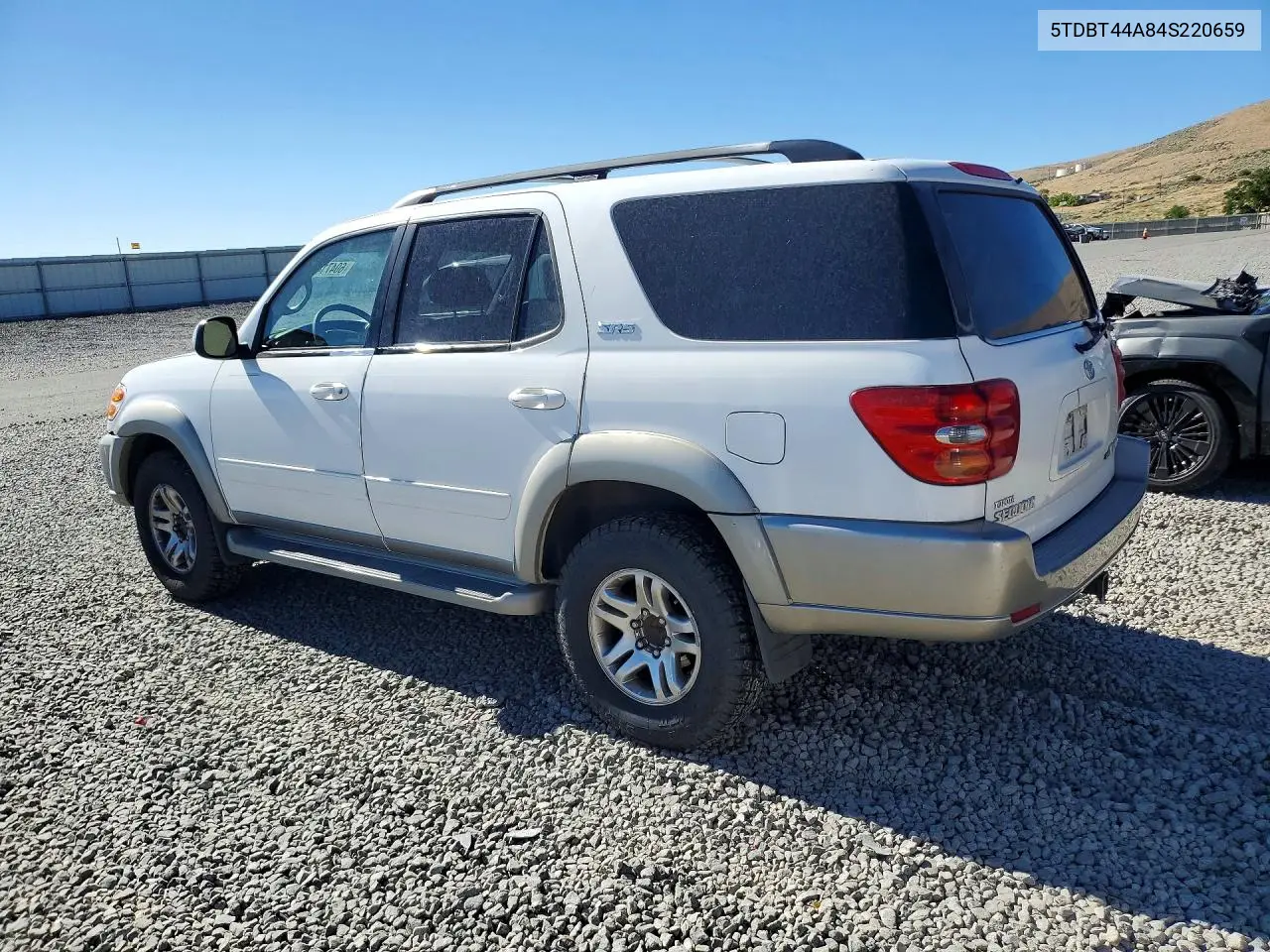 2004 Toyota Sequoia Sr5 VIN: 5TDBT44A84S220659 Lot: 60471406