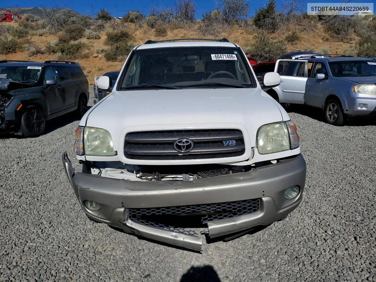 2004 Toyota Sequoia Sr5 VIN: 5TDBT44A84S220659 Lot: 60471406