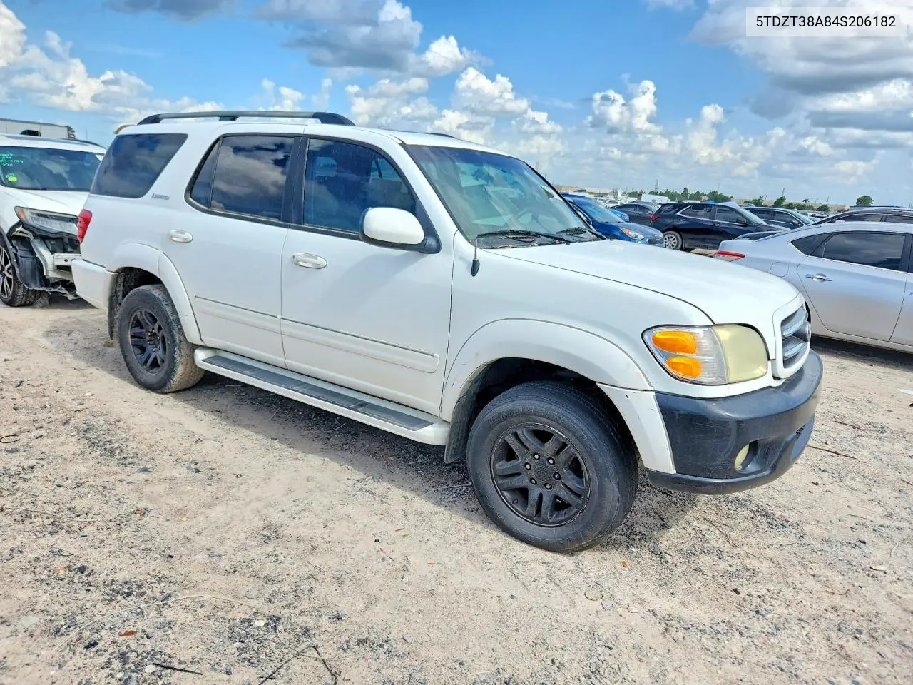 2004 Toyota Sequoia Limited VIN: 5TDZT38A84S206182 Lot: 60627036