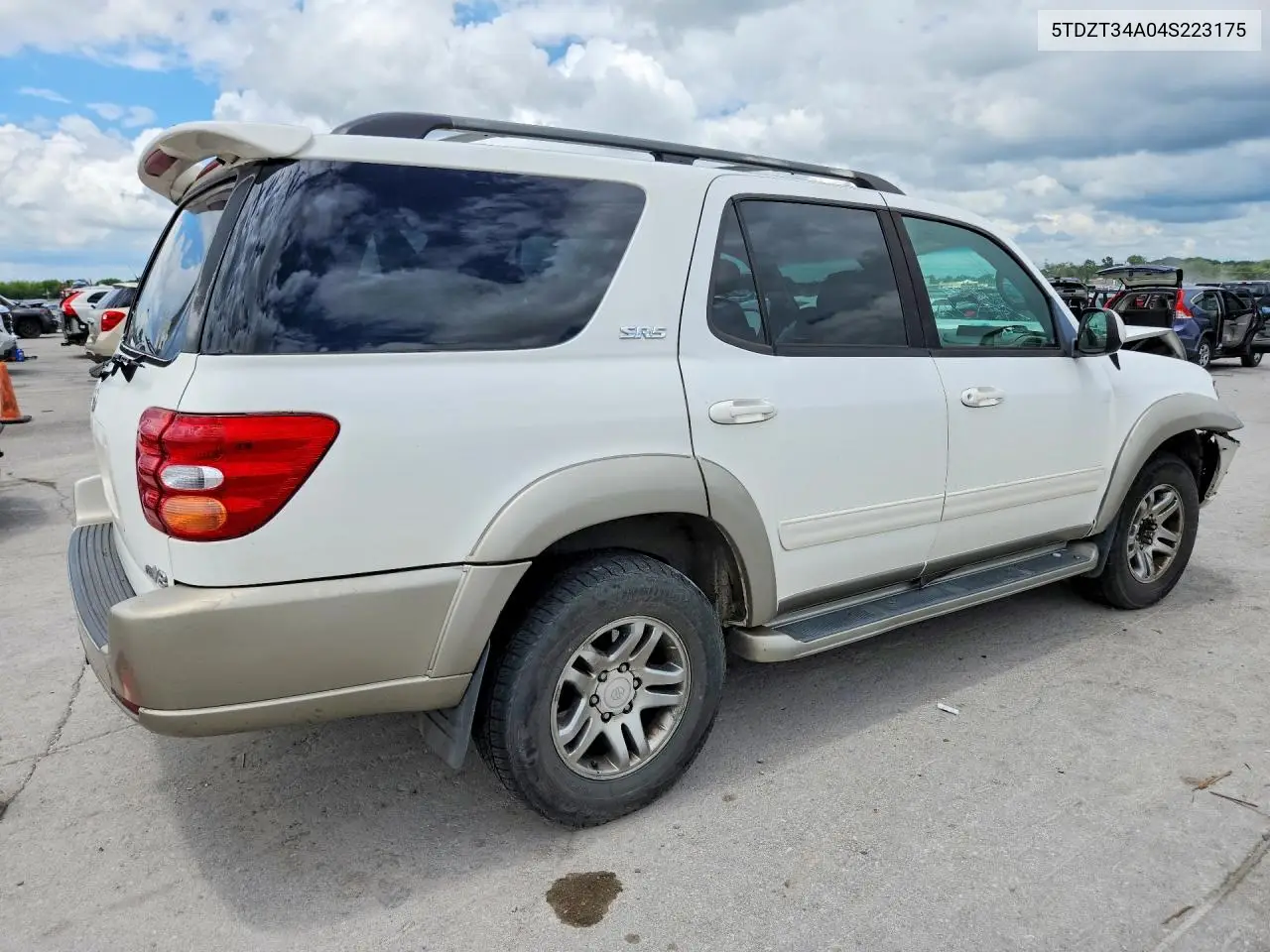 2004 Toyota Sequoia Sr5 VIN: 5TDZT34A04S223175 Lot: 60843706