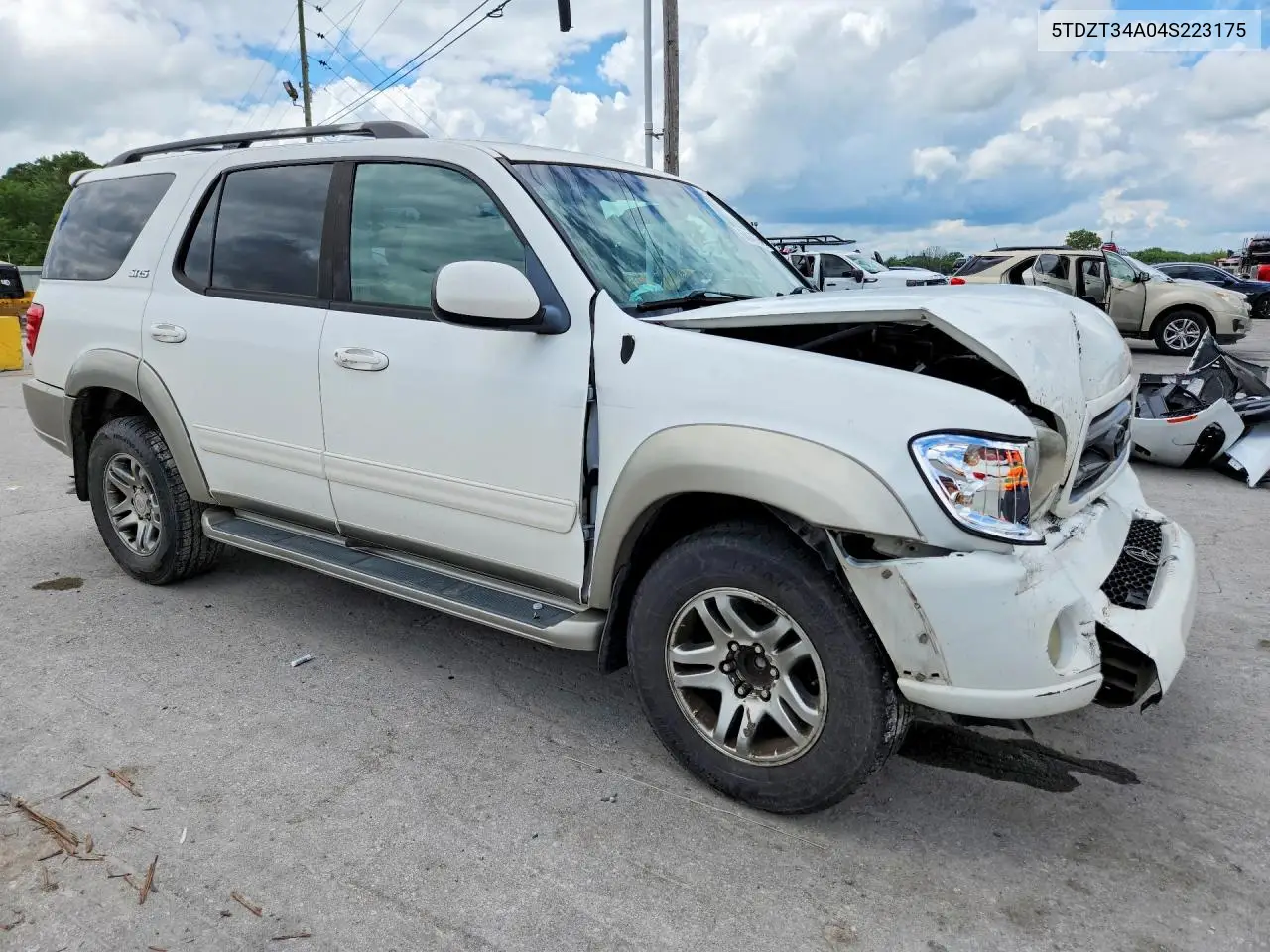 2004 Toyota Sequoia Sr5 VIN: 5TDZT34A04S223175 Lot: 60843706