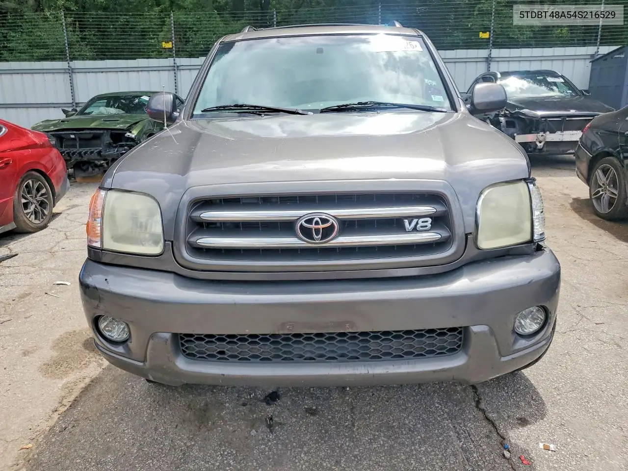 2004 Toyota Sequoia Limited VIN: 5TDBT48A54S216529 Lot: 62008426