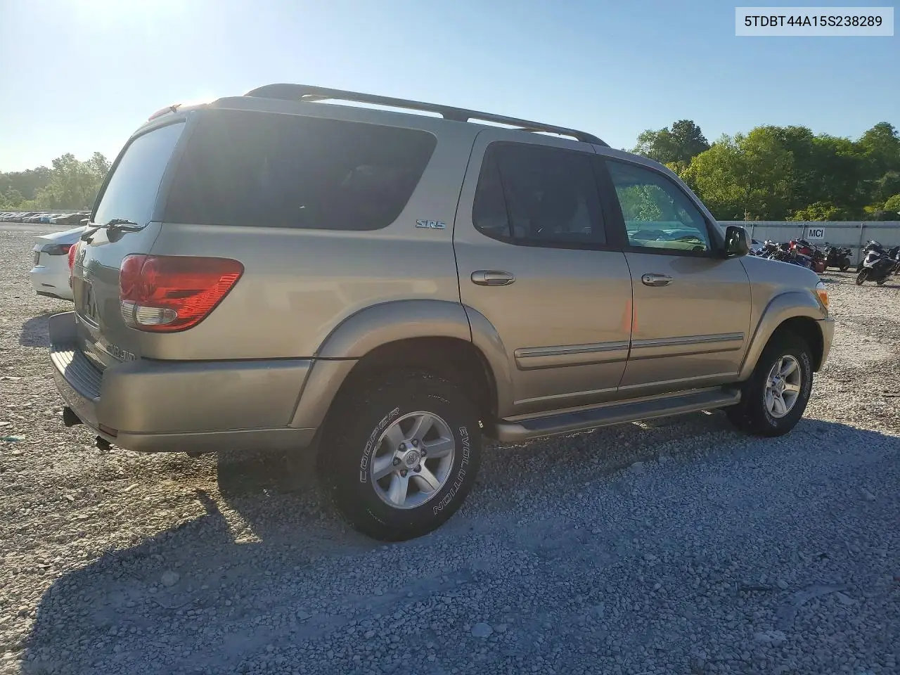 2005 Toyota Sequoia Sr5 VIN: 5TDBT44A15S238289 Lot: 58583166