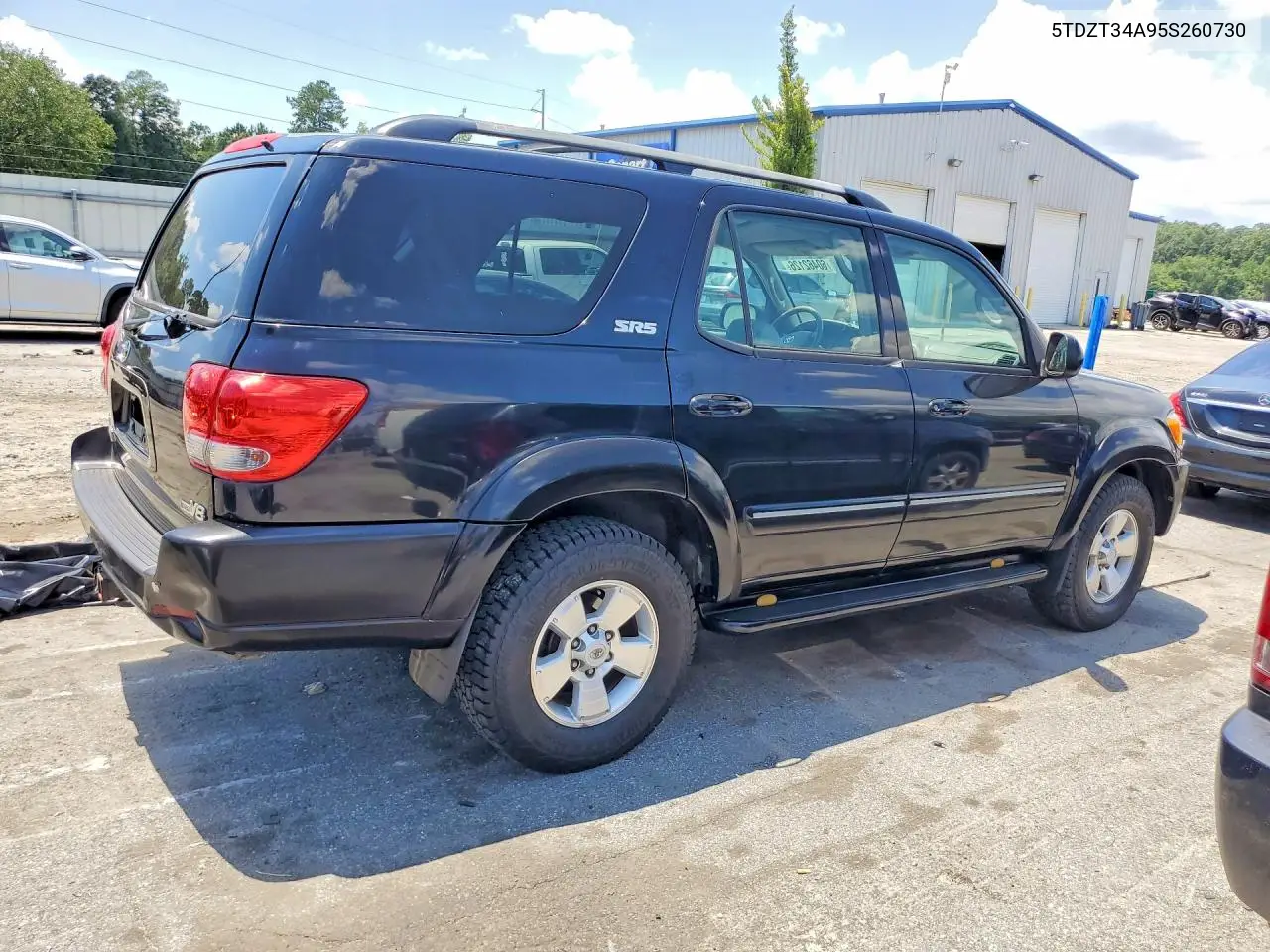 2005 Toyota Sequoia Sr5 VIN: 5TDZT34A95S260730 Lot: 60462126
