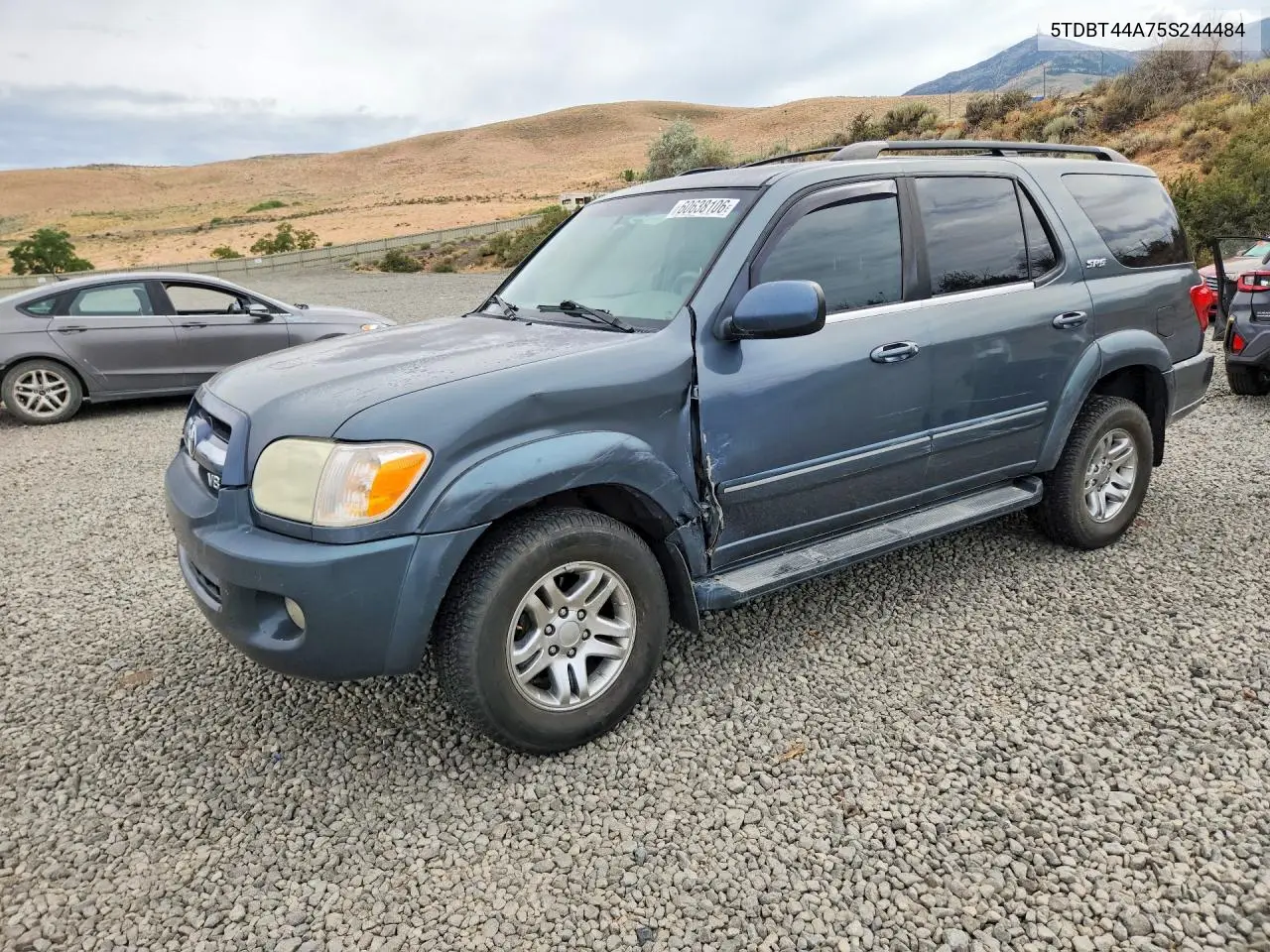 2005 Toyota Sequoia Sr5 VIN: 5TDBT44A75S244484 Lot: 60638106
