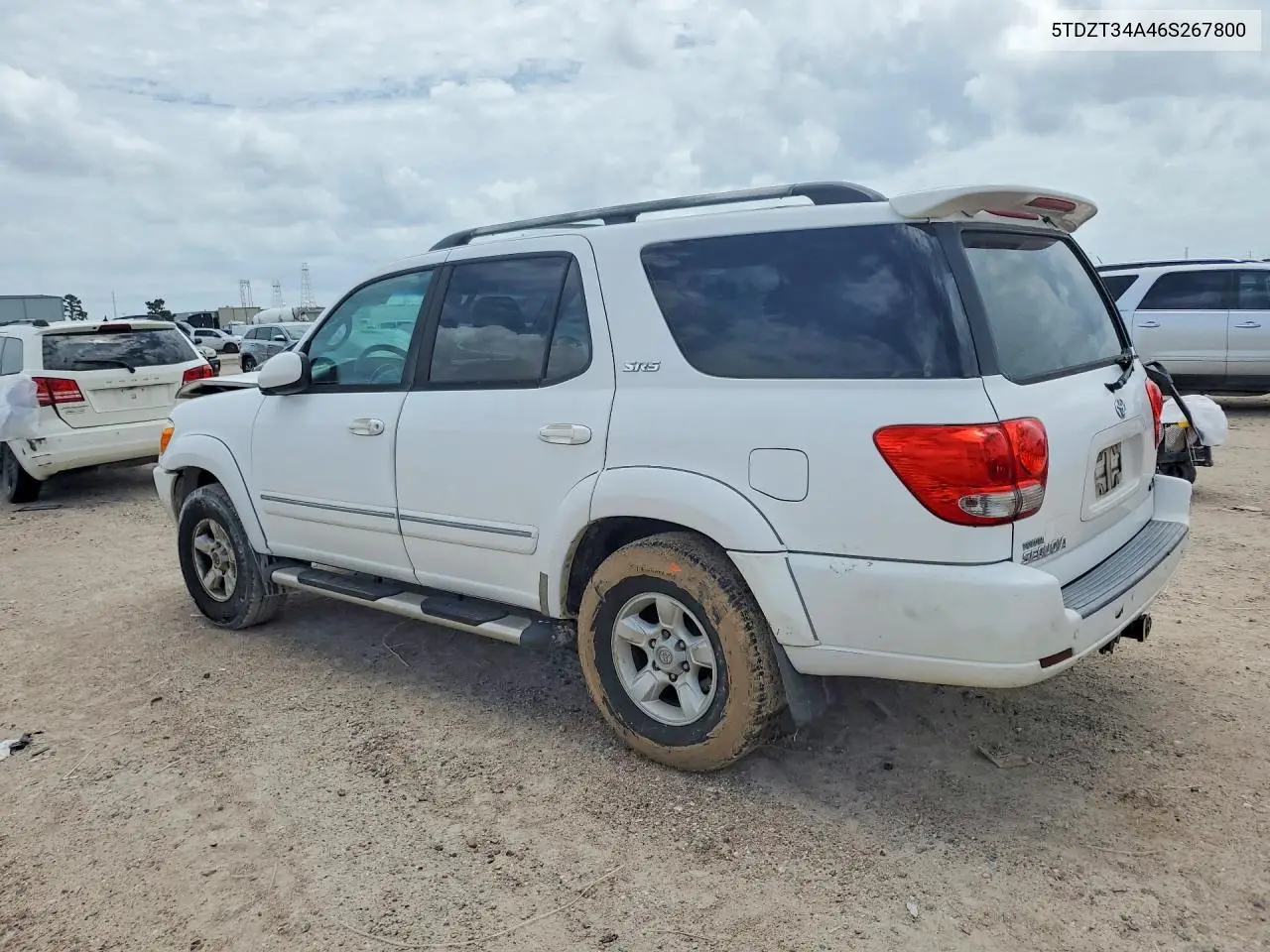 2006 Toyota Sequoia Sr5 VIN: 5TDZT34A46S267800 Lot: 56308376