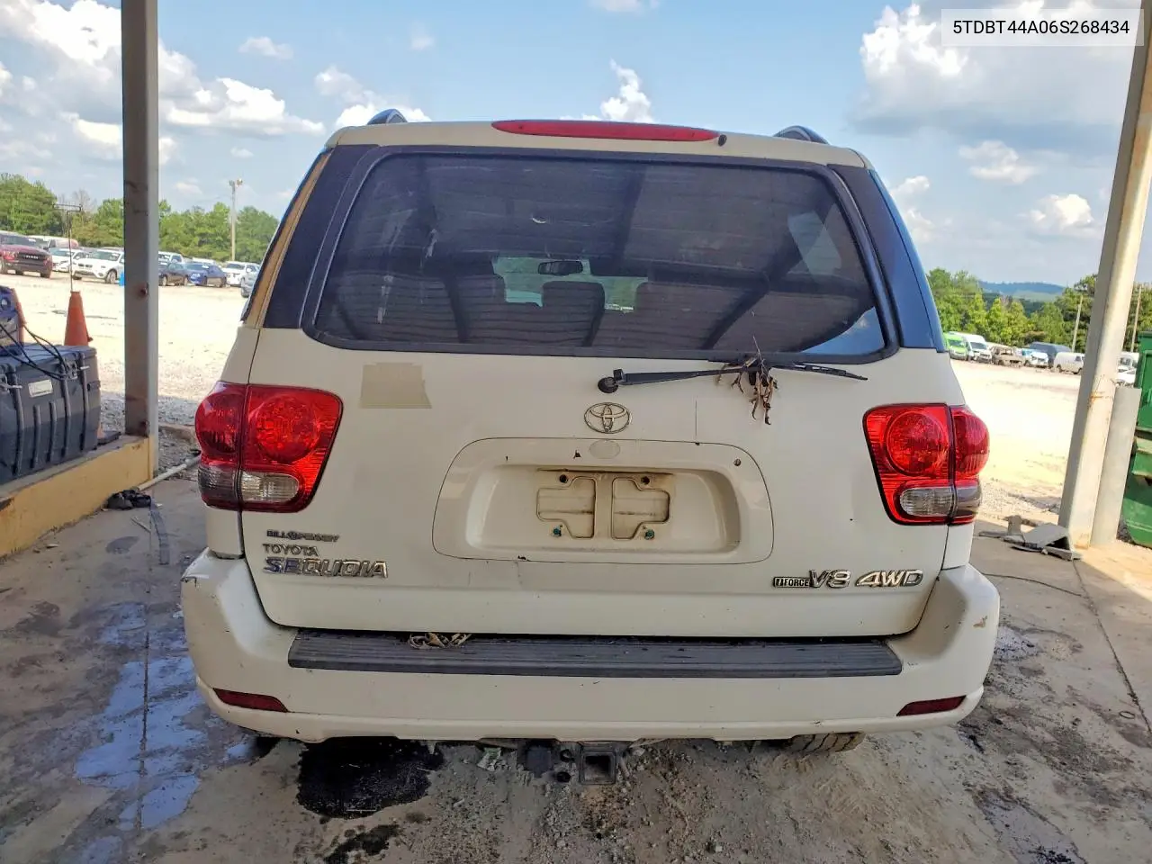 2006 Toyota Sequoia Sr5 VIN: 5TDBT44A06S268434 Lot: 59065586