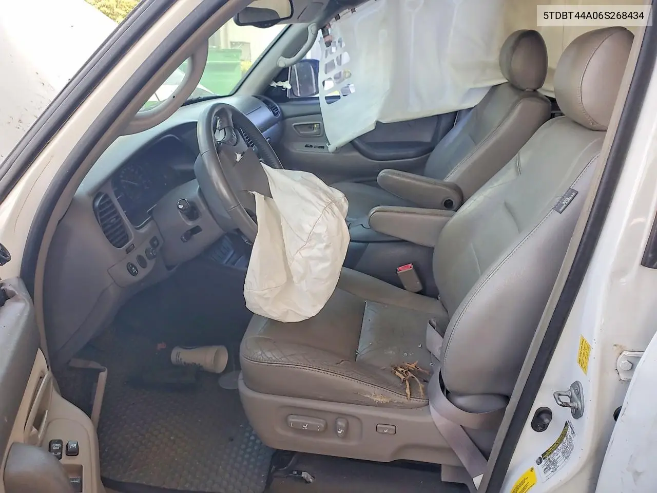 2006 Toyota Sequoia Sr5 VIN: 5TDBT44A06S268434 Lot: 59065586