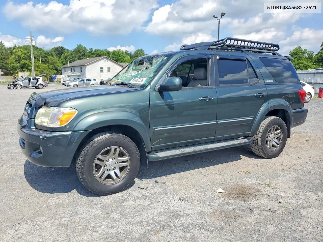 2006 Toyota Sequoia Limited VIN: 5TDBT48A56S272621 Lot: 60410256