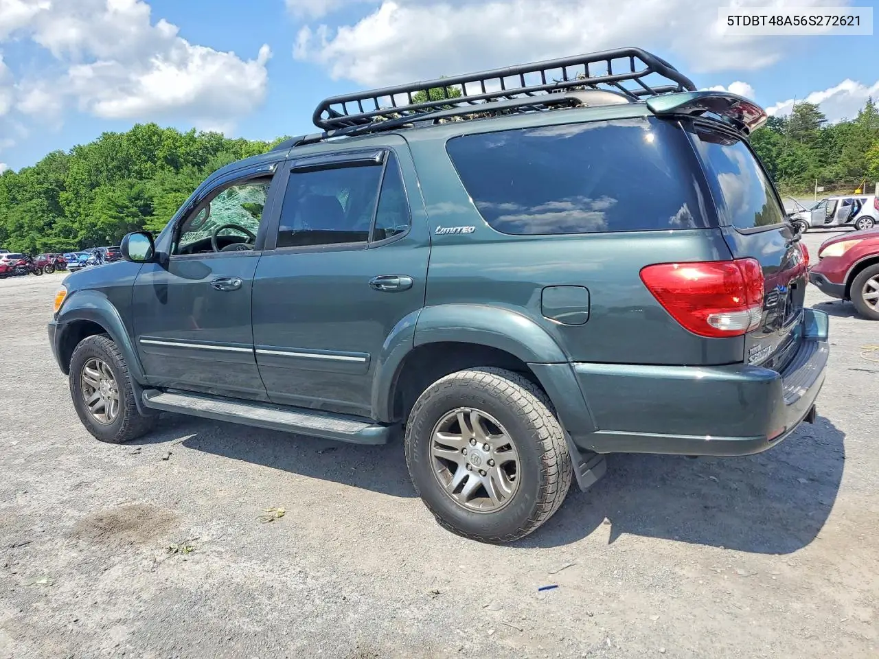 2006 Toyota Sequoia Limited VIN: 5TDBT48A56S272621 Lot: 60410256