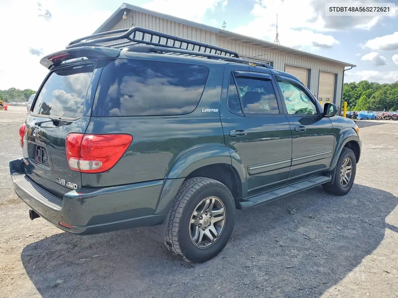 2006 Toyota Sequoia Limited VIN: 5TDBT48A56S272621 Lot: 60410256
