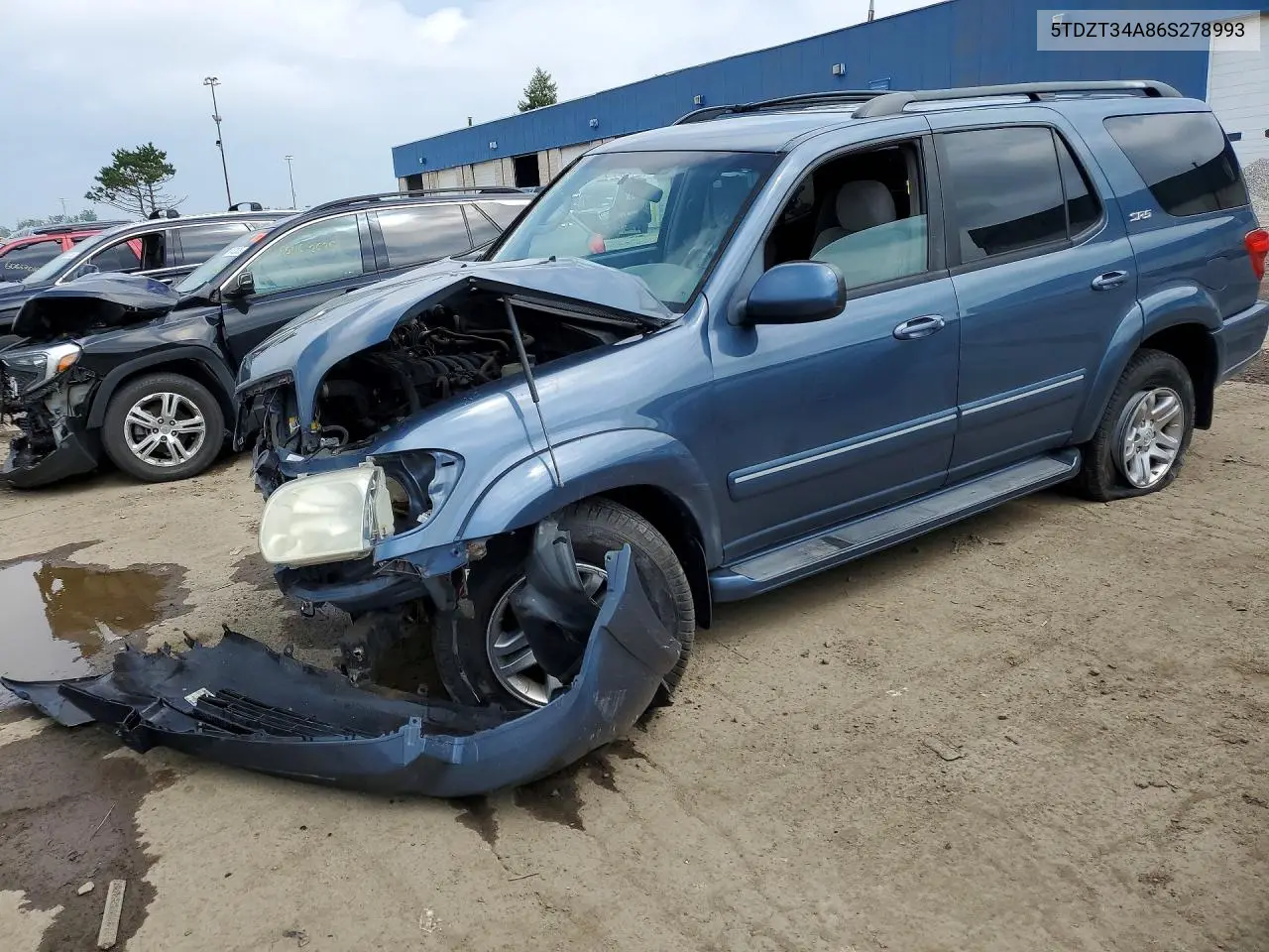 2006 Toyota Sequoia Sr5 VIN: 5TDZT34A86S278993 Lot: 60483466