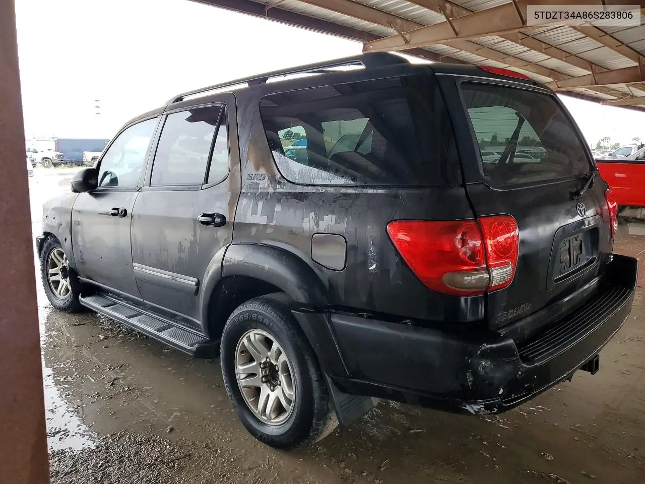 2006 Toyota Sequoia Sr5 VIN: 5TDZT34A86S283806 Lot: 60620676