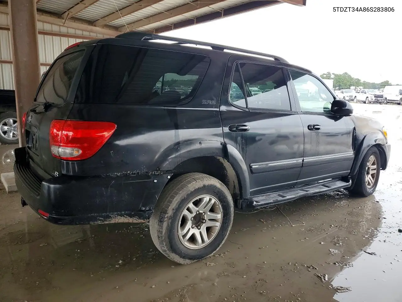 2006 Toyota Sequoia Sr5 VIN: 5TDZT34A86S283806 Lot: 60620676
