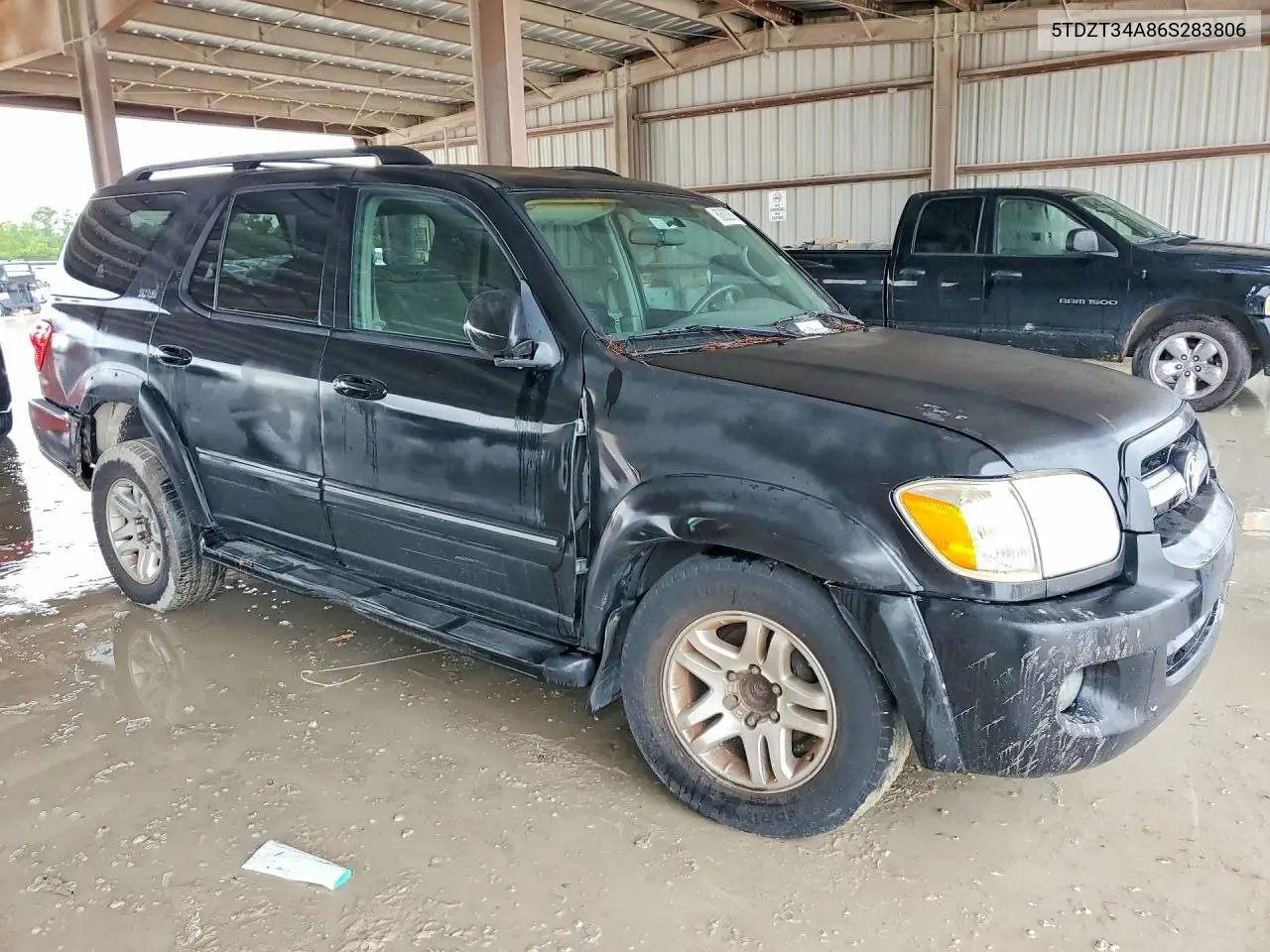 2006 Toyota Sequoia Sr5 VIN: 5TDZT34A86S283806 Lot: 60620676