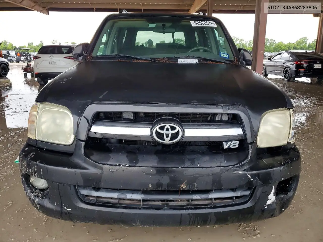 2006 Toyota Sequoia Sr5 VIN: 5TDZT34A86S283806 Lot: 60620676