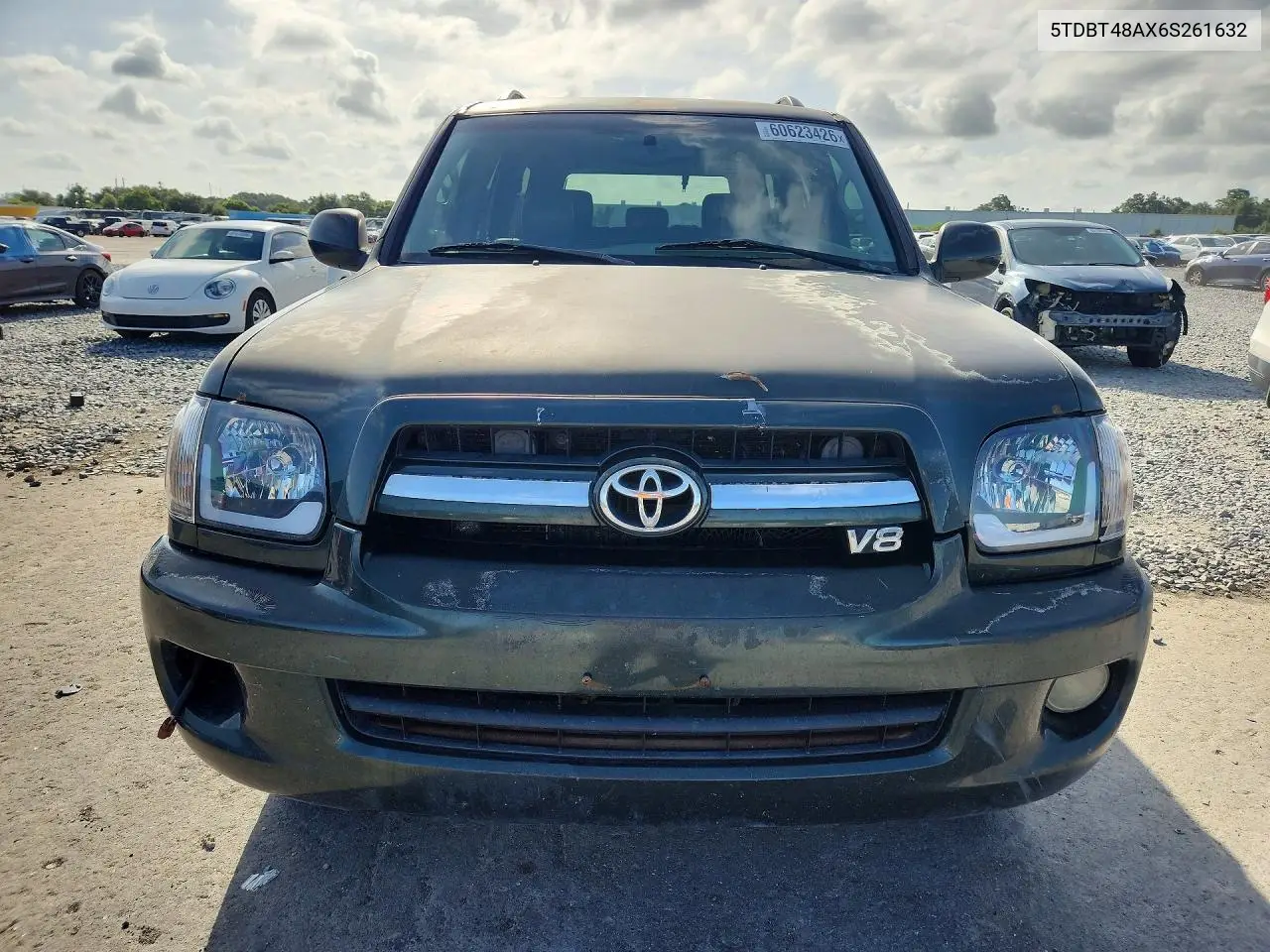 2006 Toyota Sequoia Limited VIN: 5TDBT48AX6S261632 Lot: 60623426
