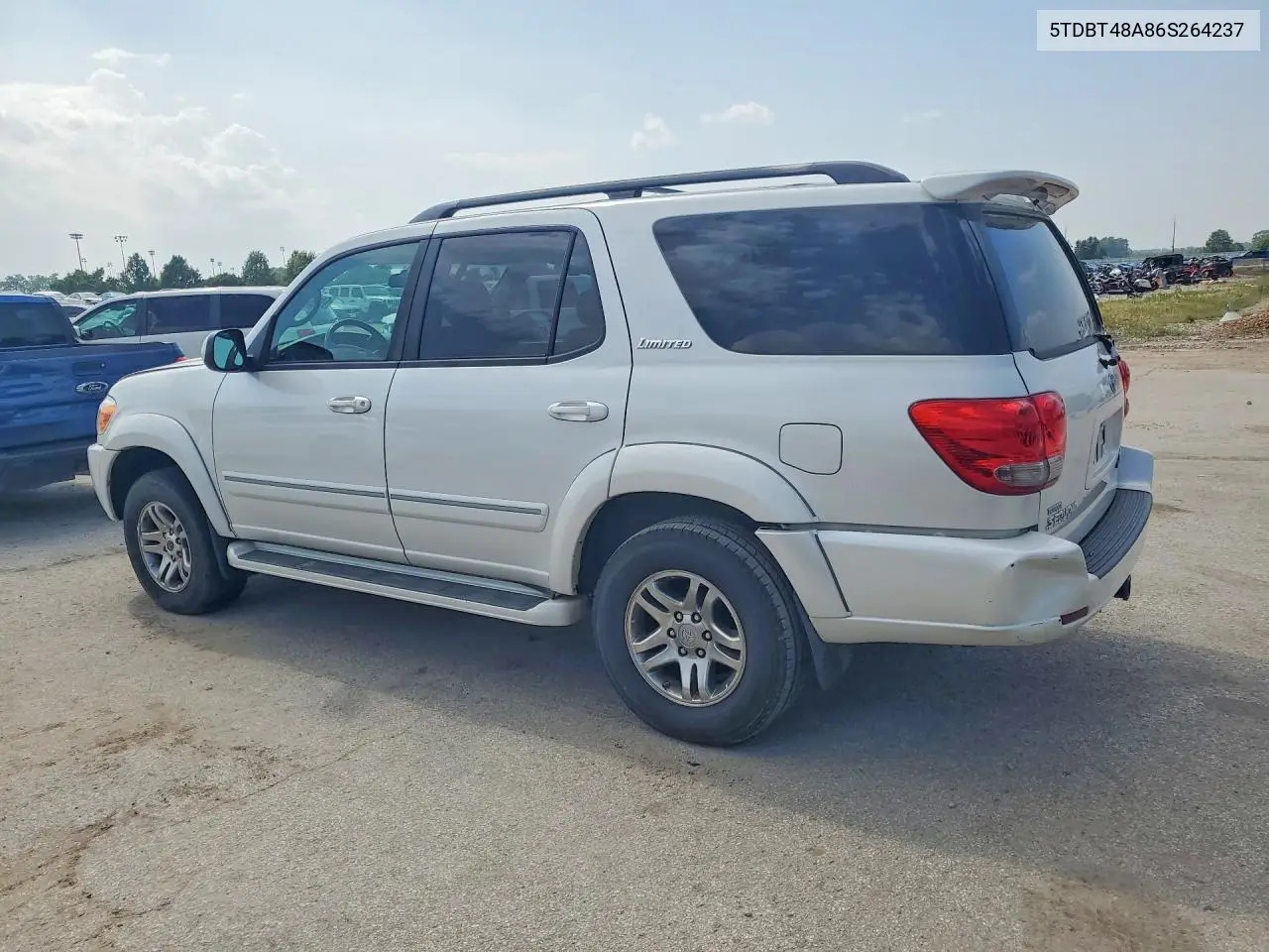 2006 Toyota Sequoia Limited VIN: 5TDBT48A86S264237 Lot: 61136666