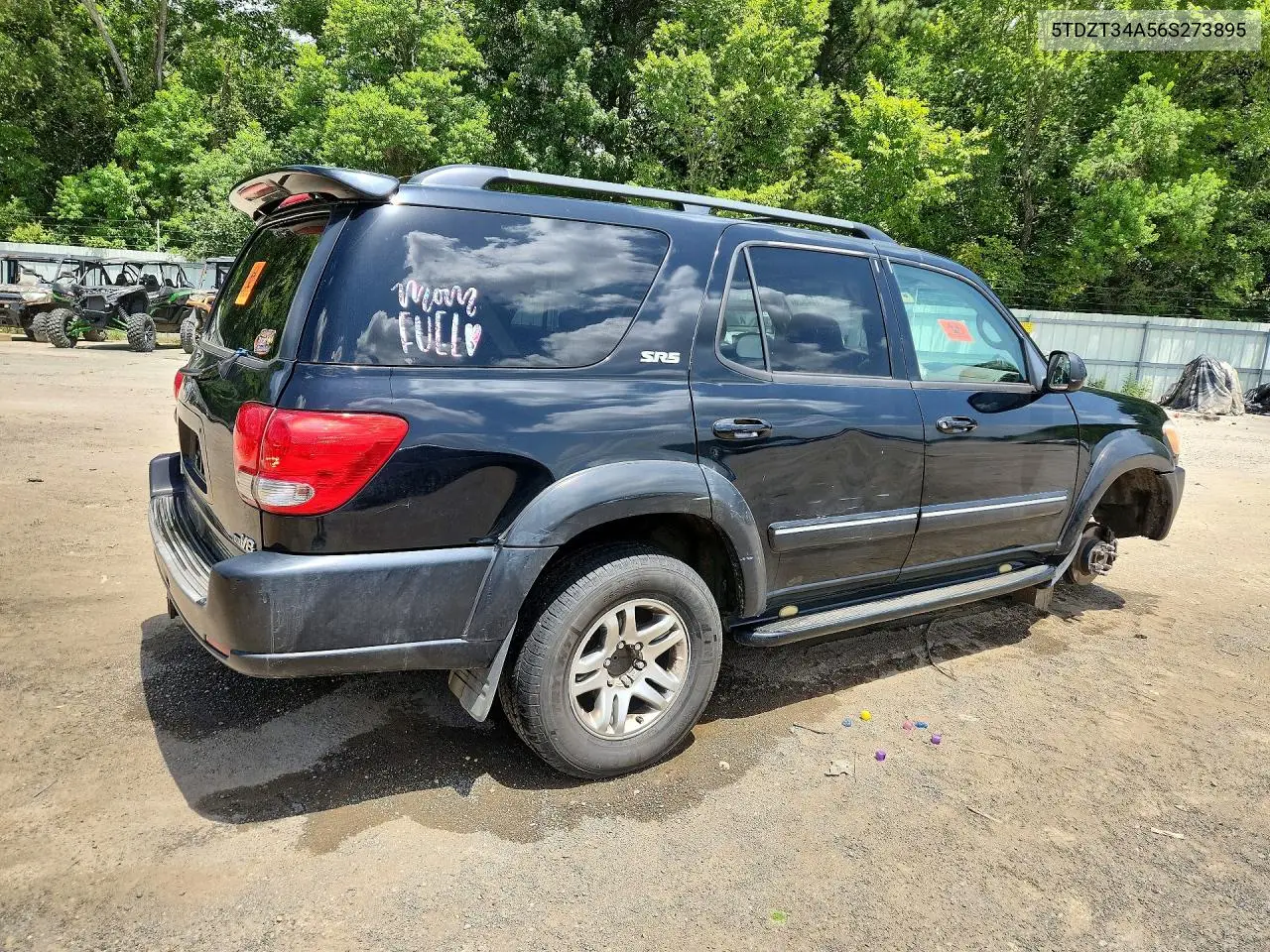 2006 Toyota Sequoia Sr5 VIN: 5TDZT34A56S273895 Lot: 61414926