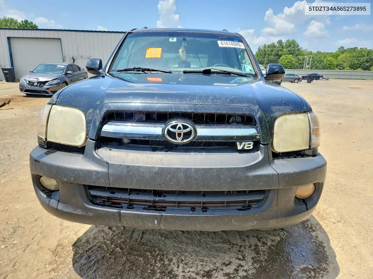 2006 Toyota Sequoia Sr5 VIN: 5TDZT34A56S273895 Lot: 61414926
