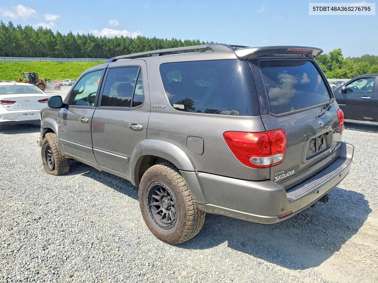 2006 Toyota Sequoia Limited VIN: 5TDBT48A36S276795 Lot: 61608376