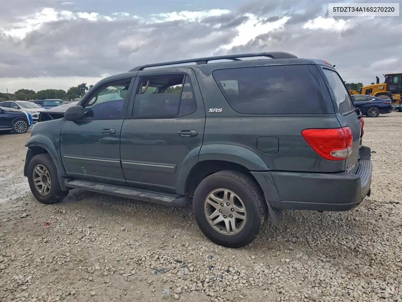 5TDZT34A16S270220 2006 Toyota Sequoia Sr5