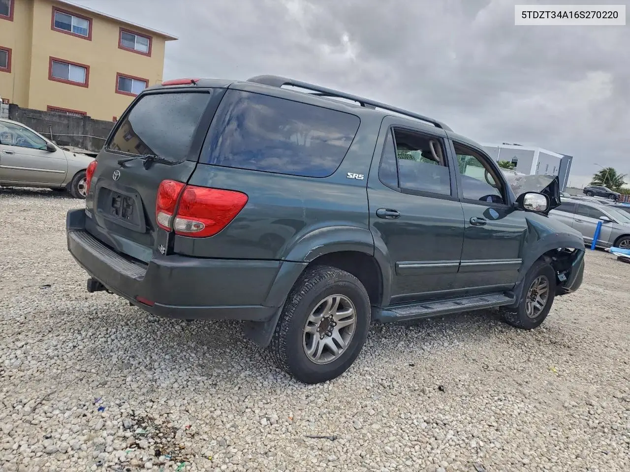 5TDZT34A16S270220 2006 Toyota Sequoia Sr5