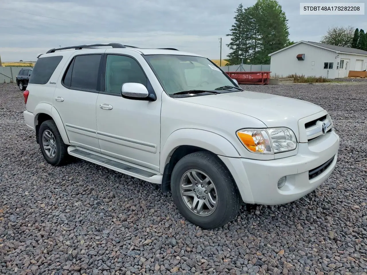 2007 Toyota Sequoia Limited VIN: 5TDBT48A17S282208 Lot: 55635106