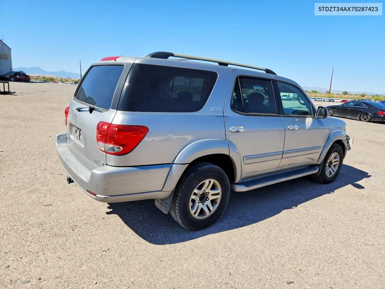 2007 Toyota Sequoia Sr5 VIN: 5TDZT34AX7S287423 Lot: 59128546