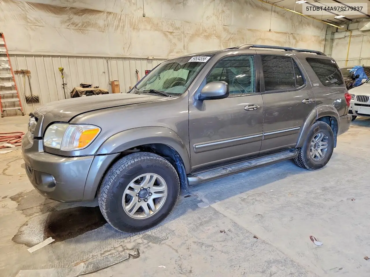 2007 Toyota Sequoia Sr5 VIN: 5TDBT44A97S279837 Lot: 59534556