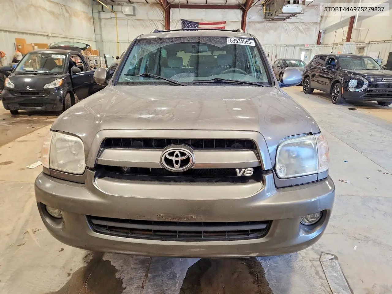 2007 Toyota Sequoia Sr5 VIN: 5TDBT44A97S279837 Lot: 59534556