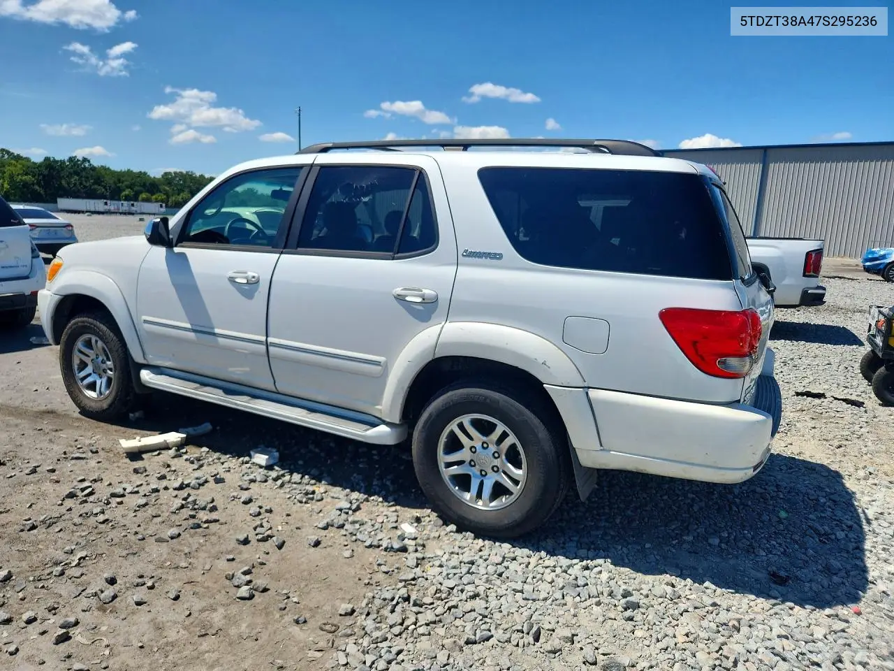 2007 Toyota Sequoia Limited VIN: 5TDZT38A47S295236 Lot: 59907146